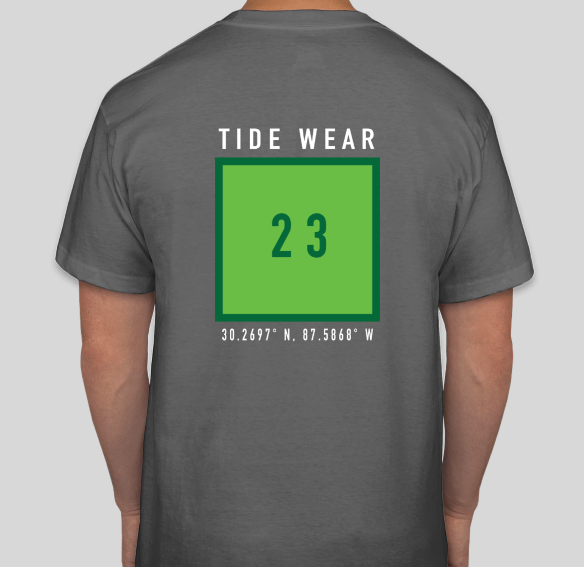 Grey Channel Marker Pocket Tee