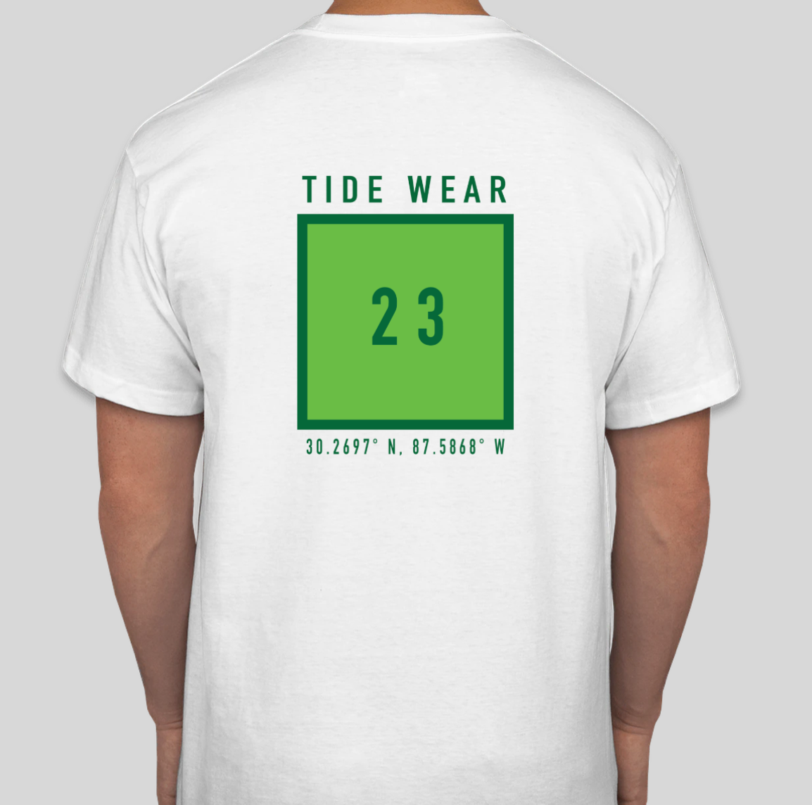 White Channel Marker T-Shirt