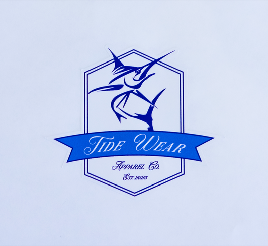 Tide Wear Marlin Sticker